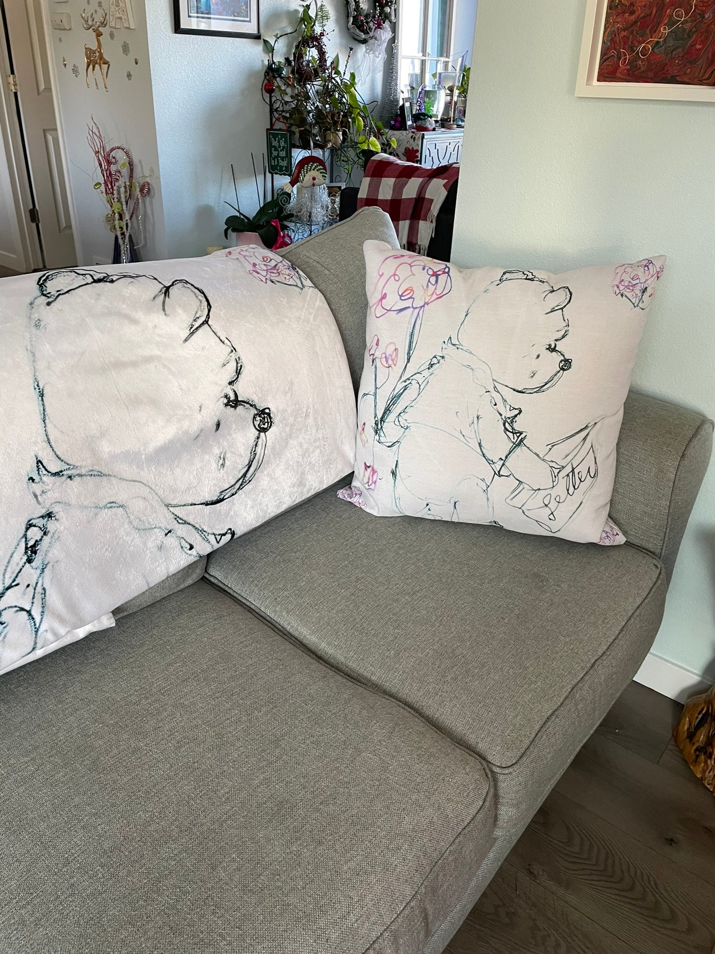 Grandma's Whimsy Winnie the Pooh Keepsake Premium Pillow