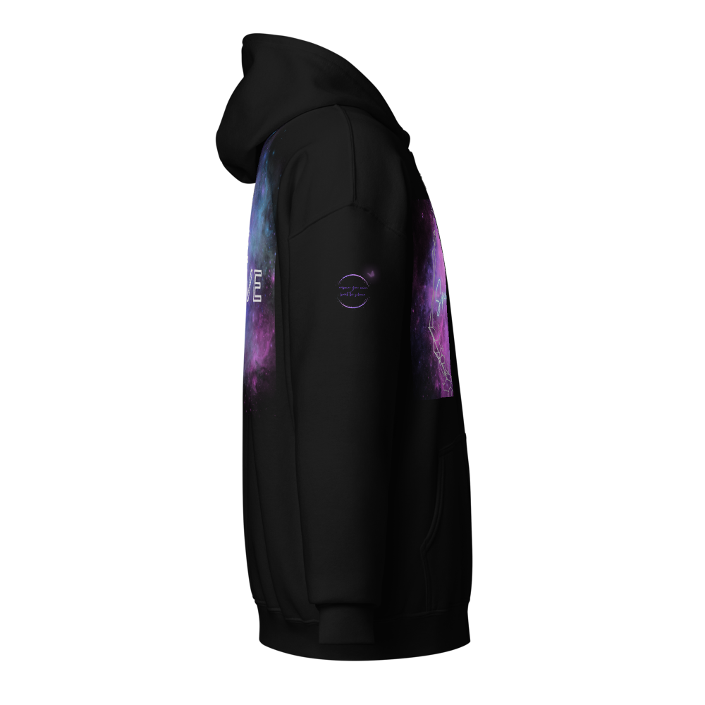 Bold Utterance Unisex Heavy Blend Zip Hoodie - Speak Truth, Be Brave