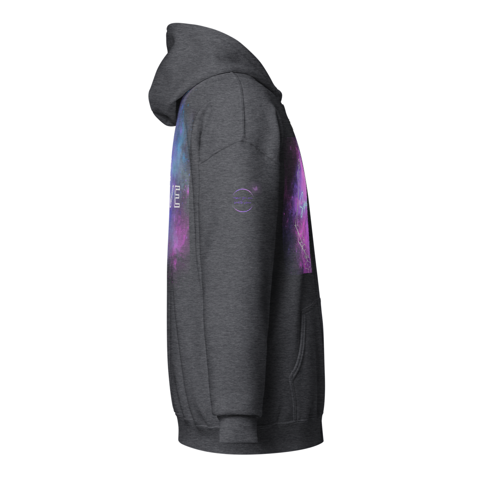 Bold Utterance Unisex Heavy Blend Zip Hoodie - Speak Truth, Be Brave
