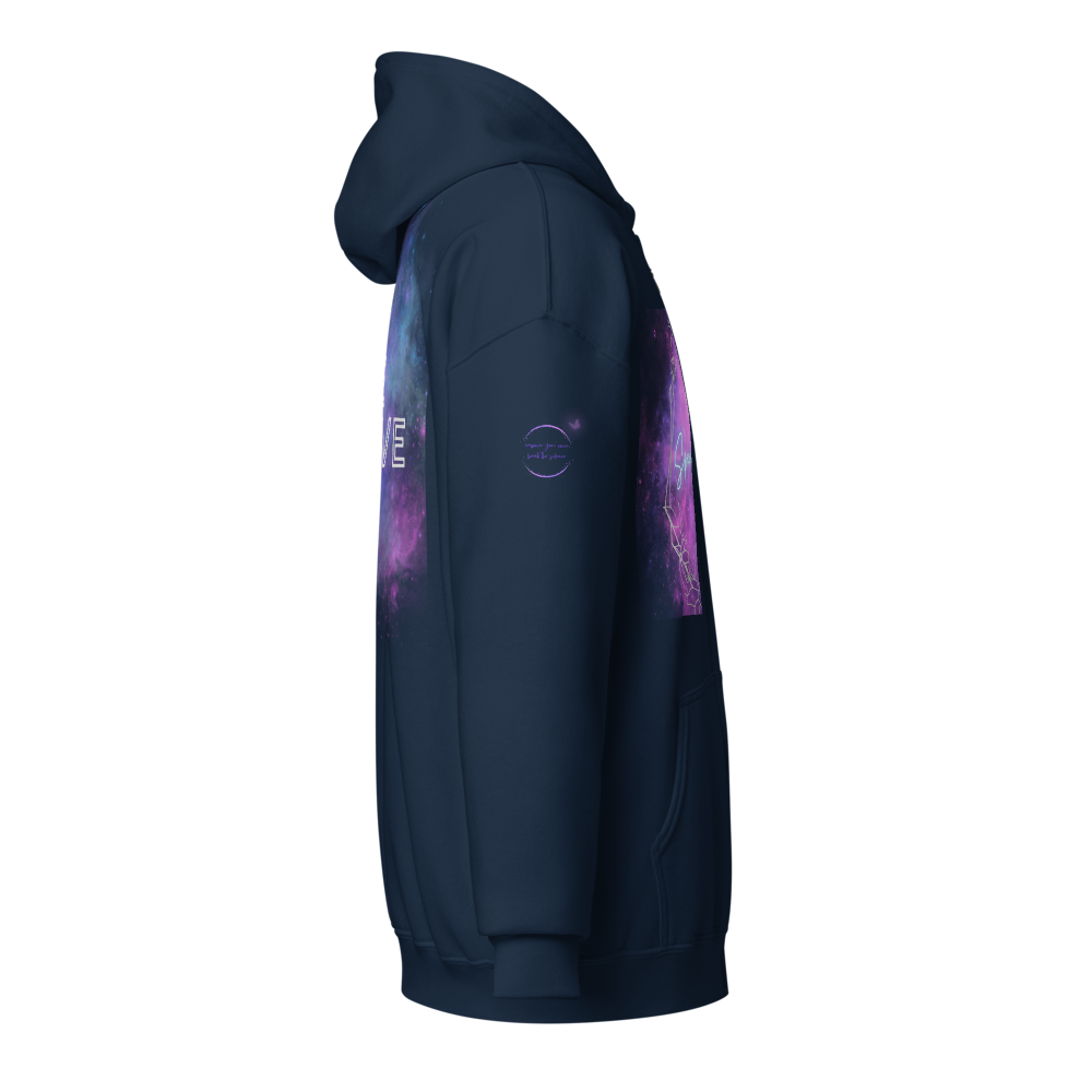Bold Utterance Unisex Heavy Blend Zip Hoodie - Speak Truth, Be Brave