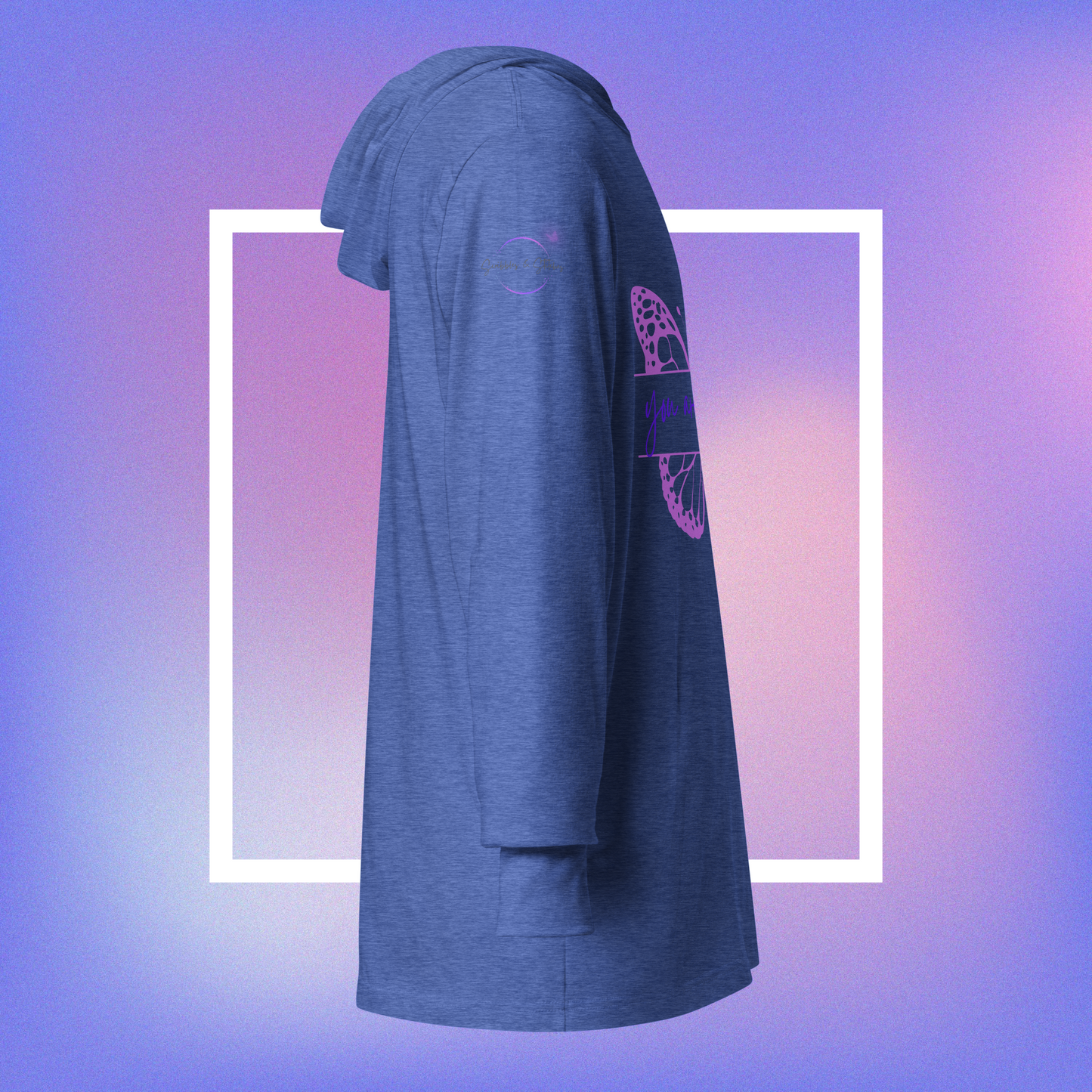 Powerful Presence Hooded Long Sleeve Unisex Tee - You Are Powerful