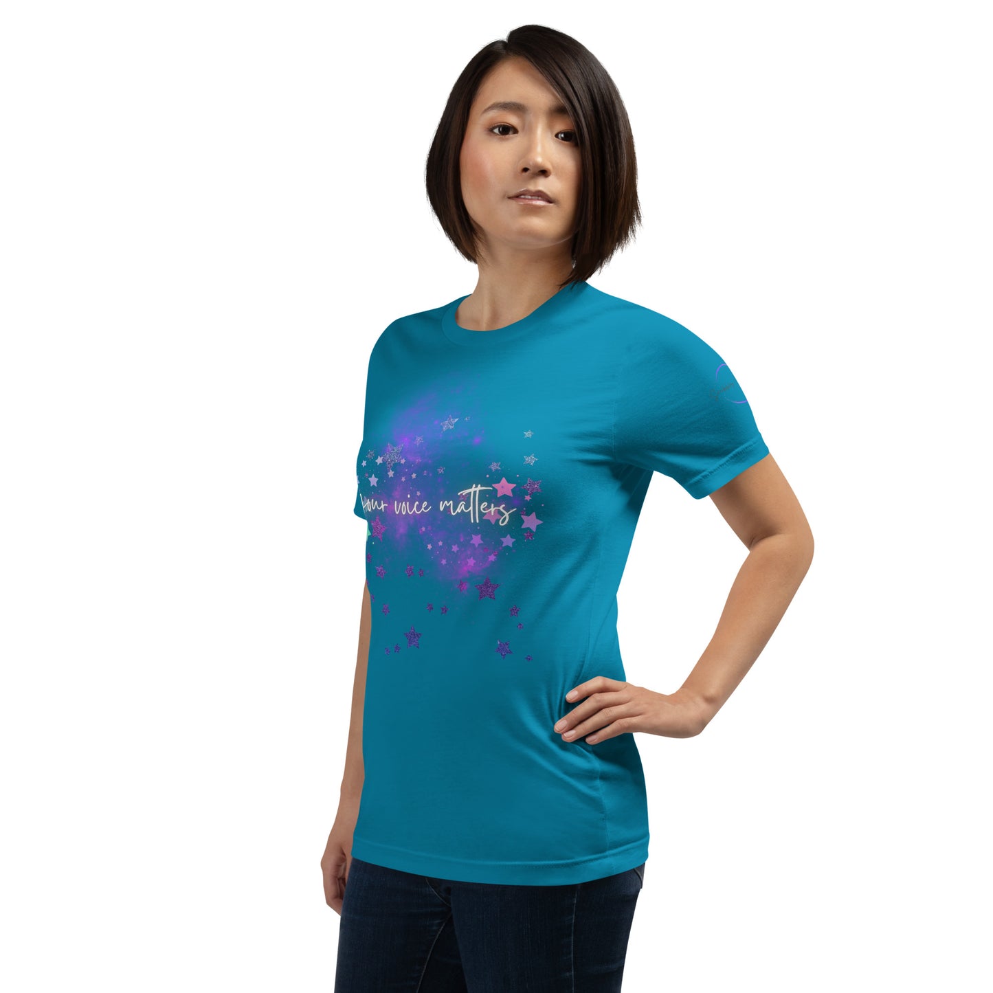 Empowerment Emblem Unisex T-Shirt - Your Voice Matters