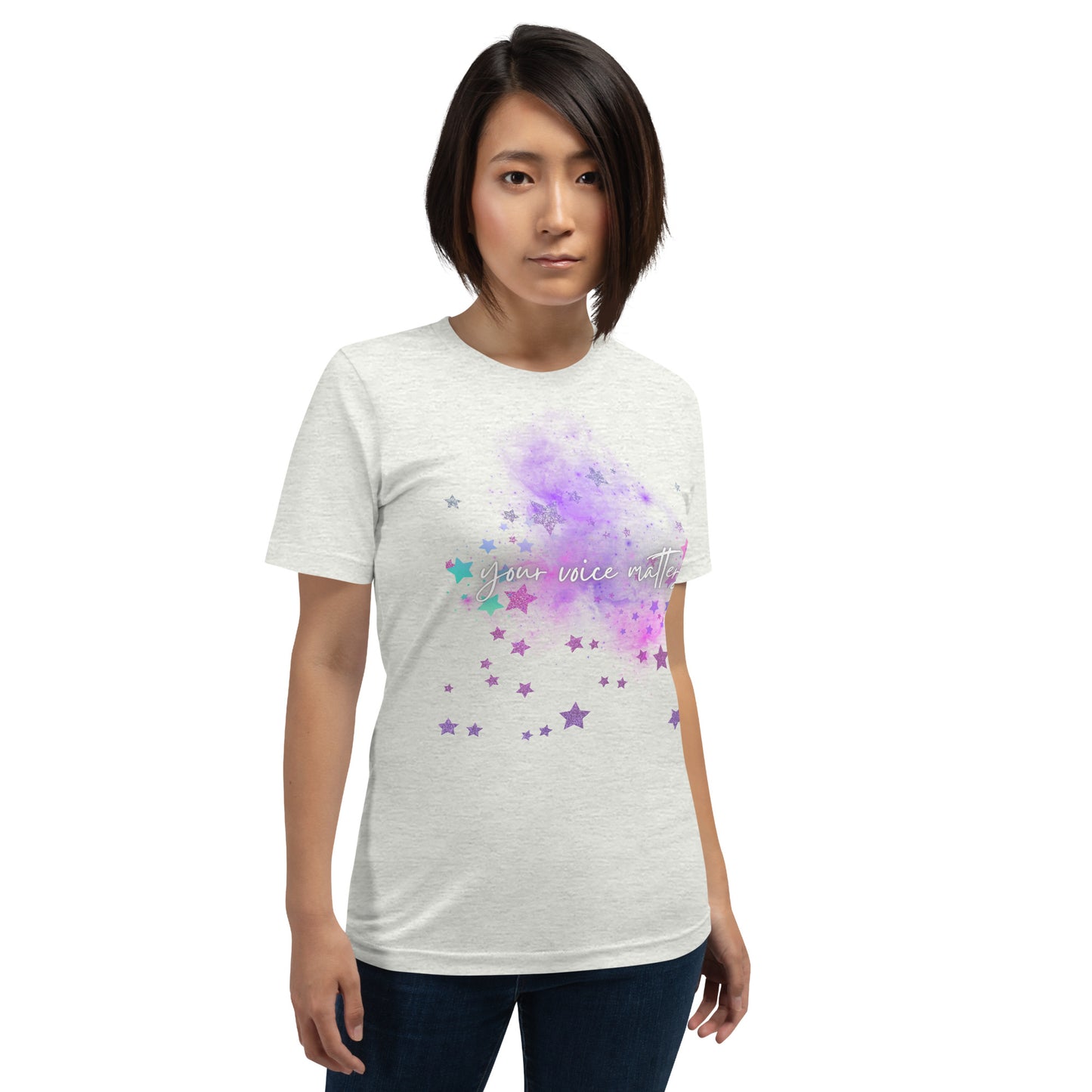 Empowerment Emblem Unisex T-Shirt - Your Voice Matters