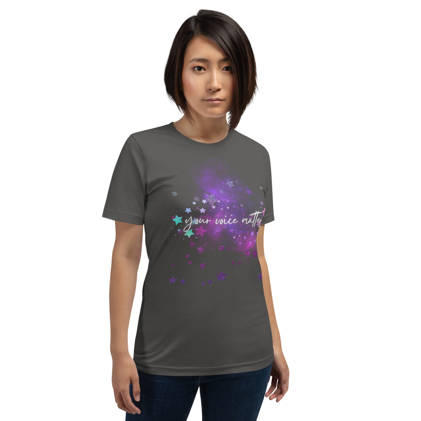 Empowerment Emblem Unisex T-Shirt - Your Voice Matters