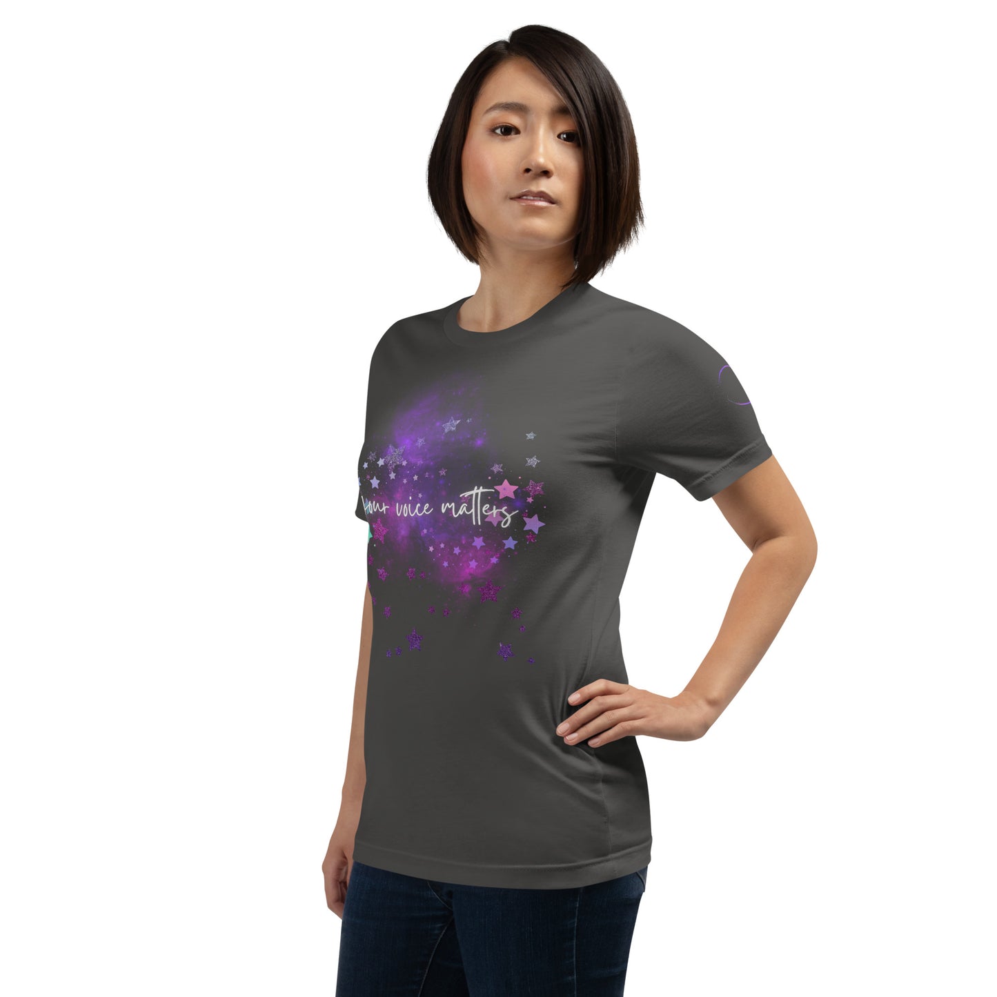 Empowerment Emblem Unisex T-Shirt - Your Voice Matters