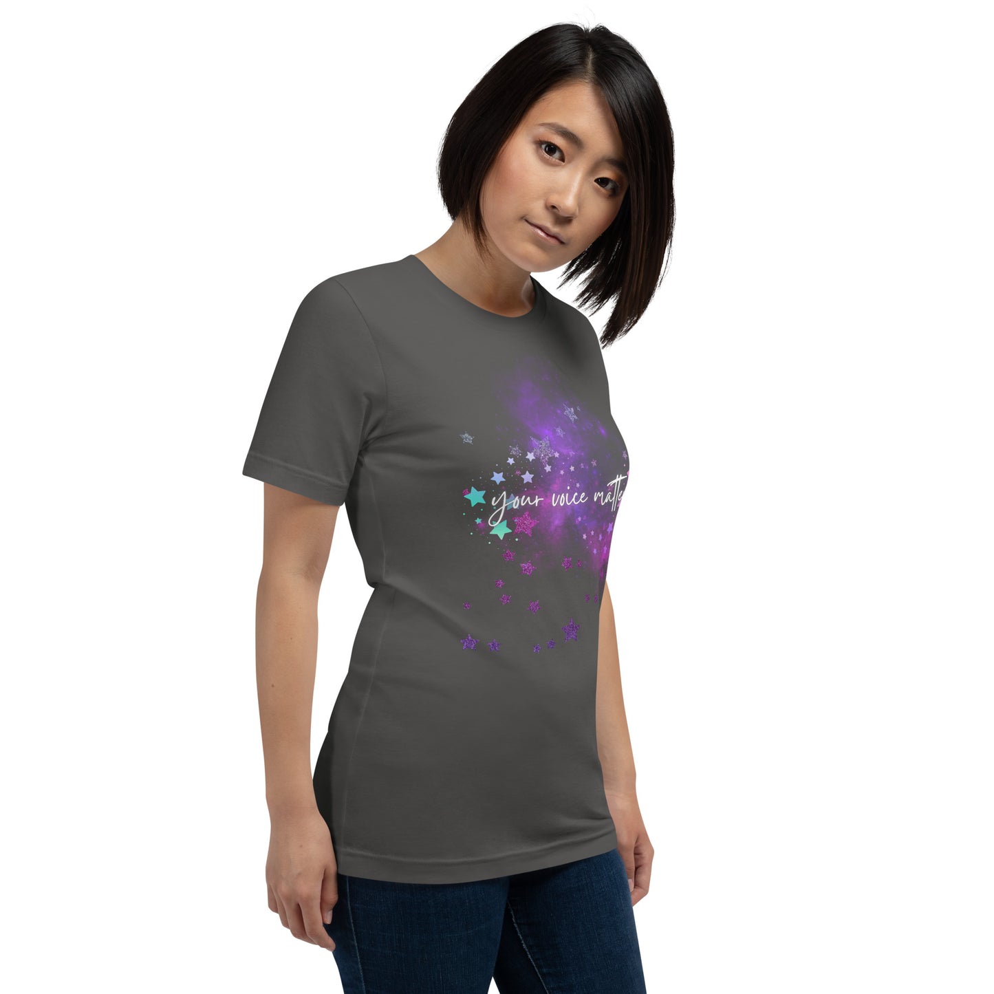Empowerment Emblem Unisex T-Shirt - Your Voice Matters