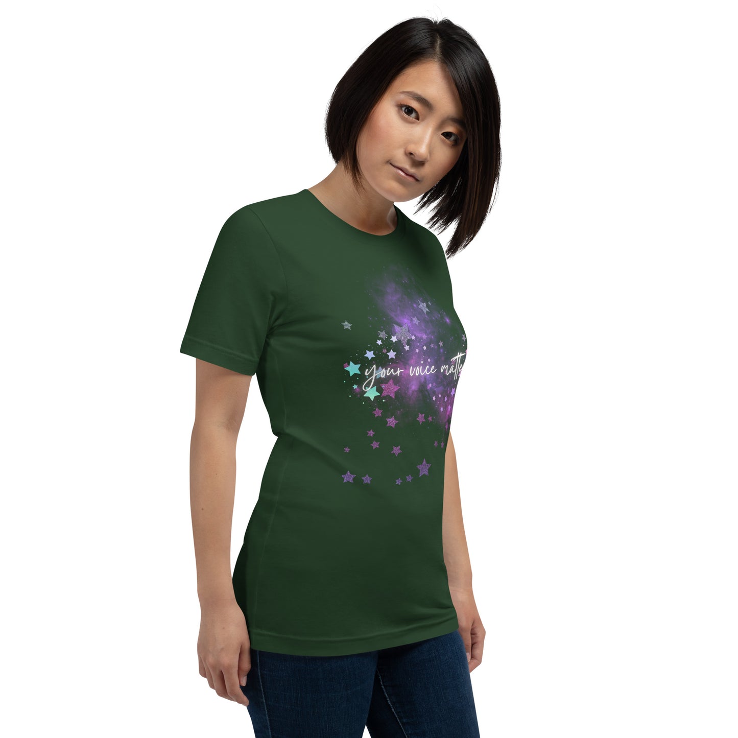 Empowerment Emblem Unisex T-Shirt - Your Voice Matters