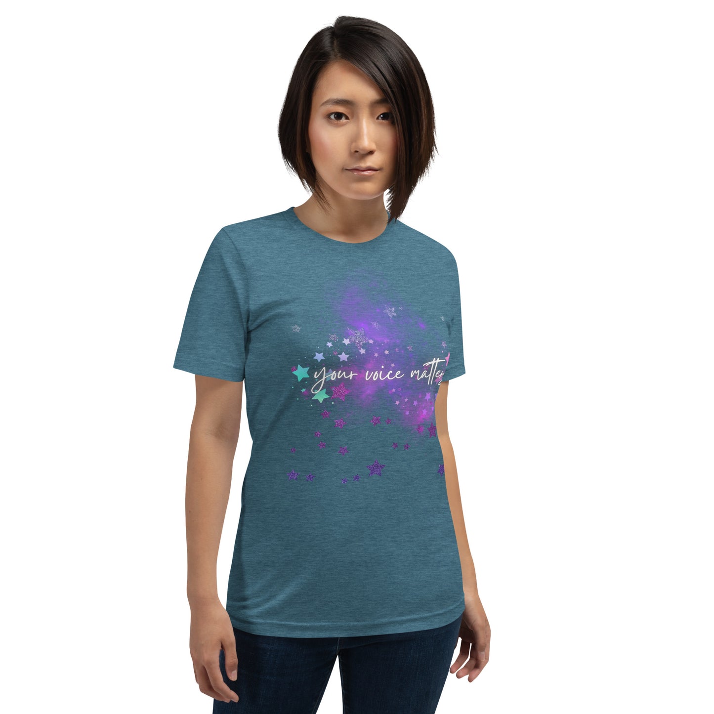 Empowerment Emblem Unisex T-Shirt - Your Voice Matters