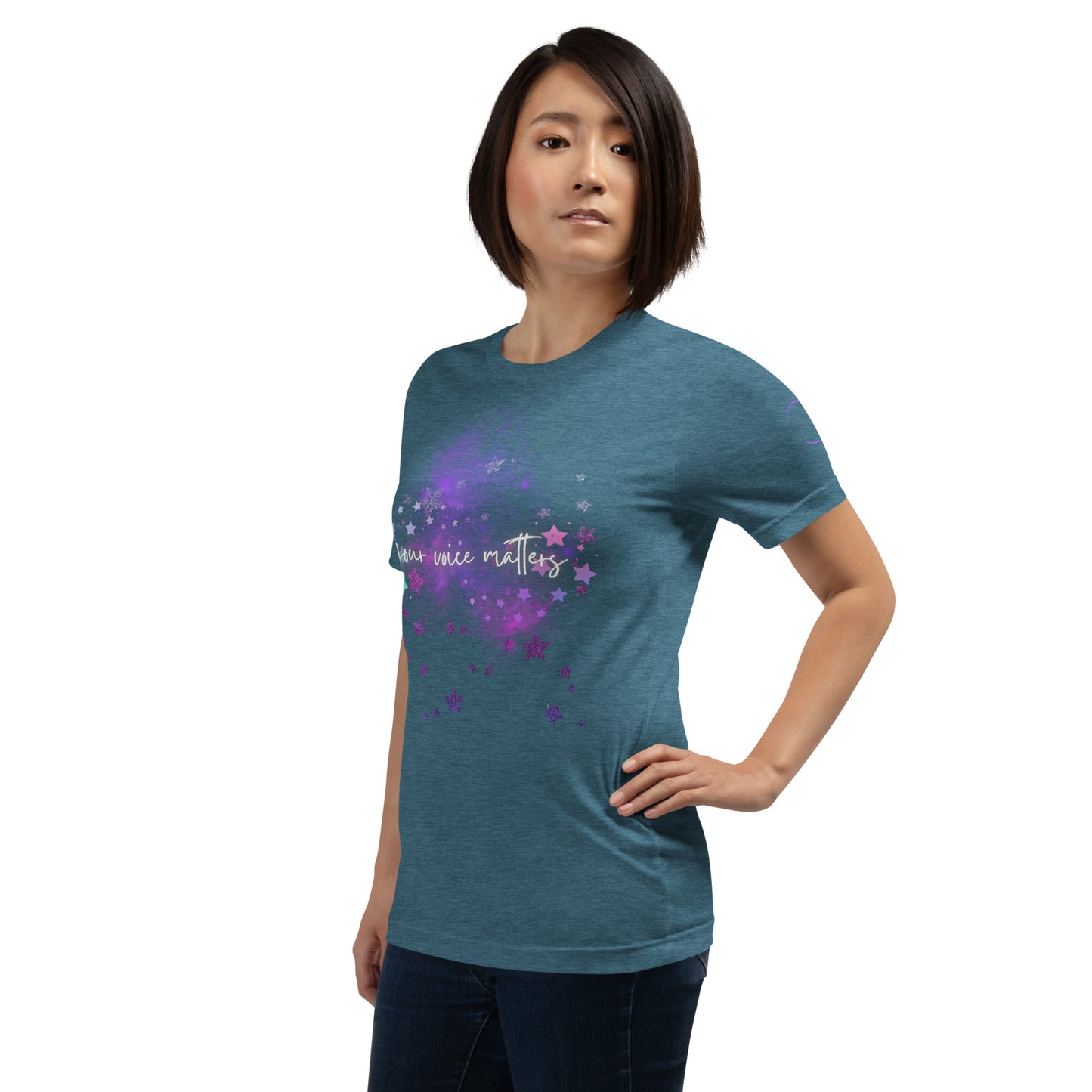 Empowerment Emblem Unisex T-Shirt - Your Voice Matters