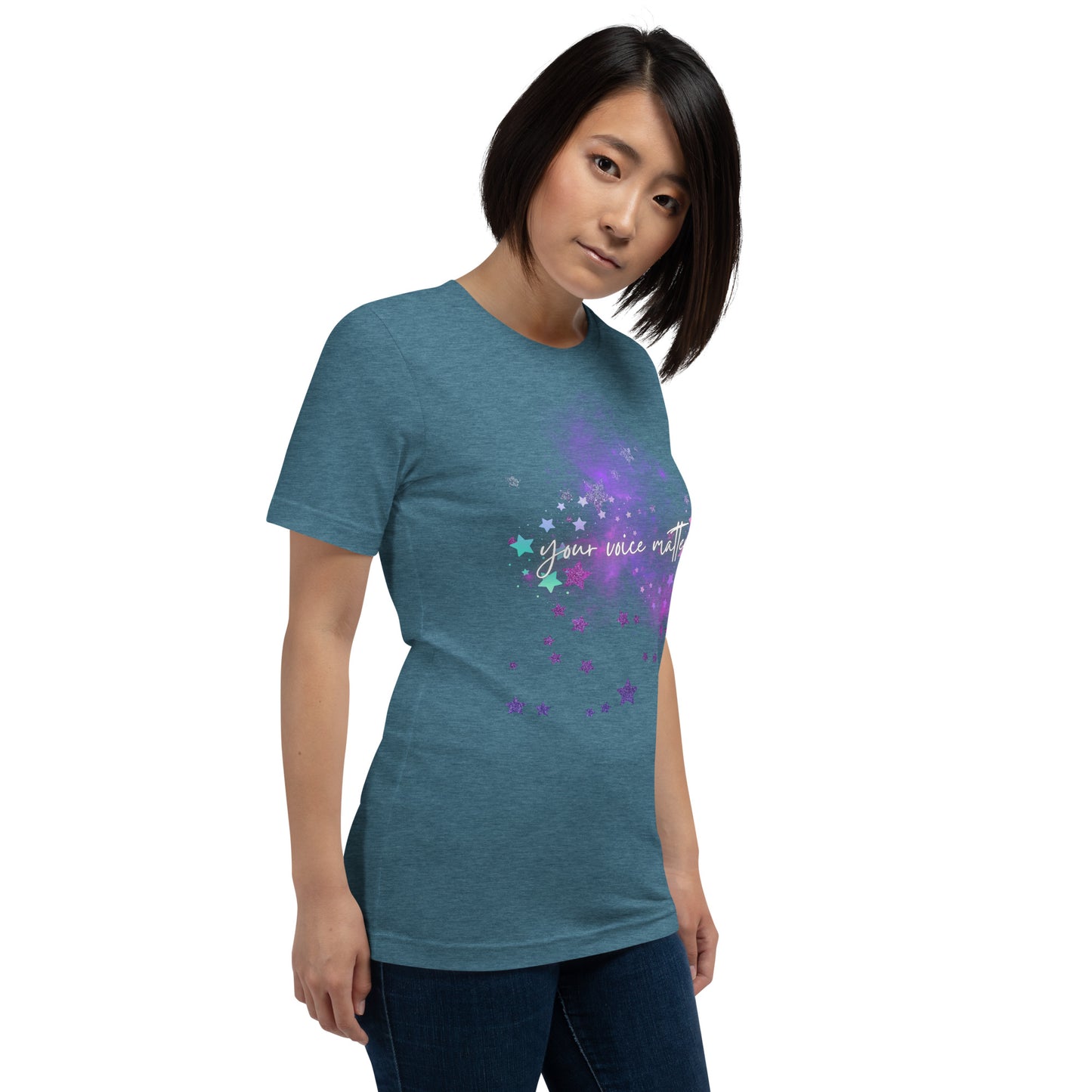Empowerment Emblem Unisex T-Shirt - Your Voice Matters