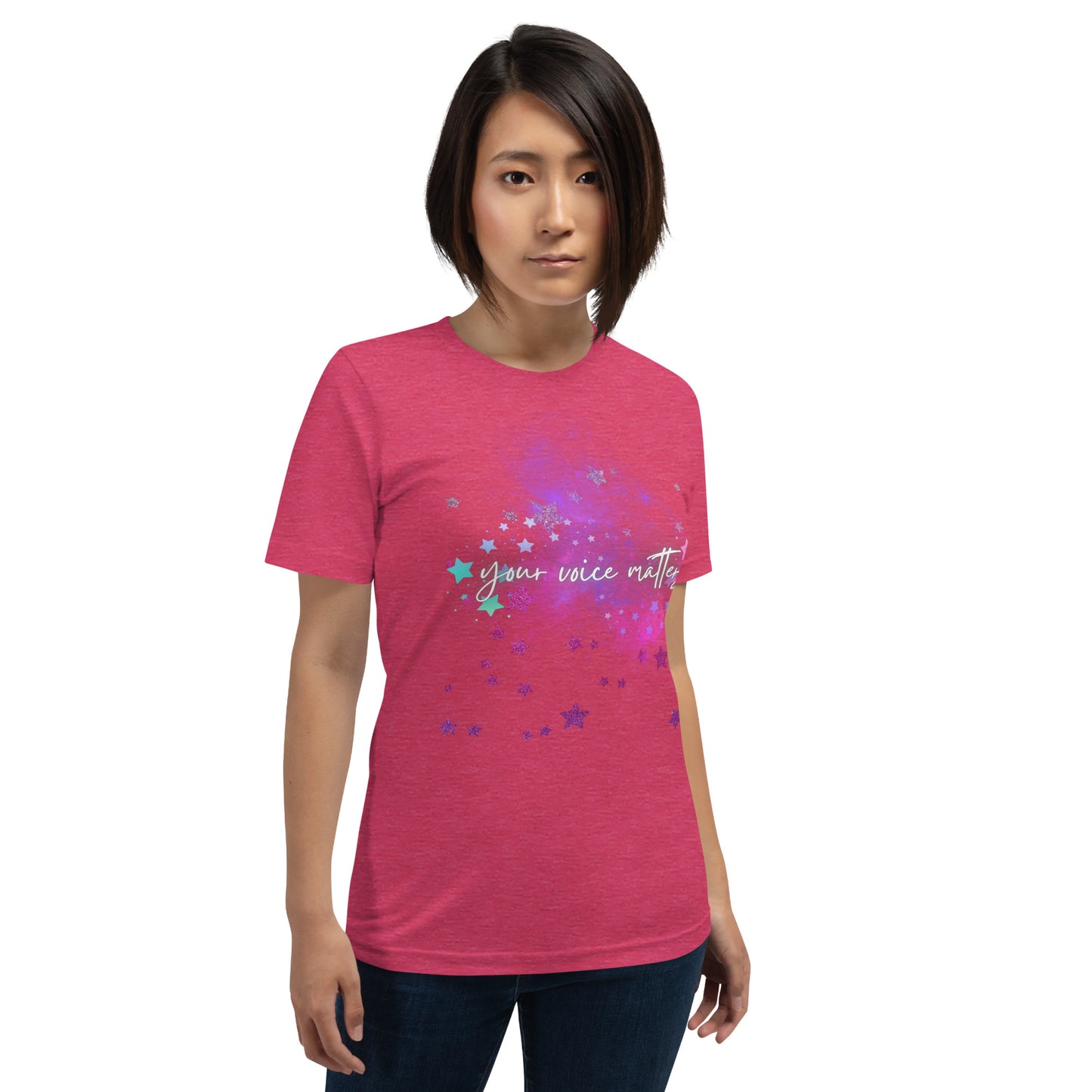 Empowerment Emblem Unisex T-Shirt - Your Voice Matters