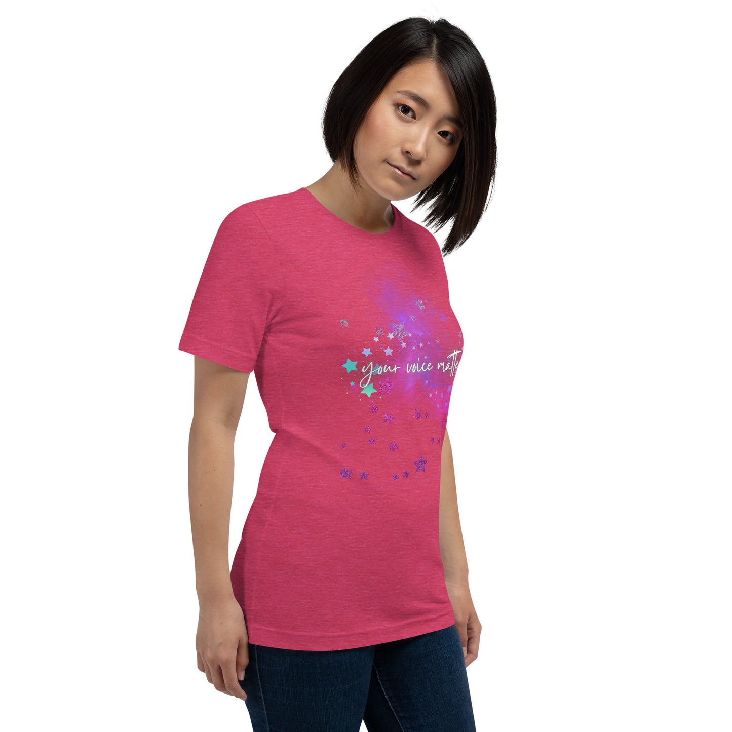 Empowerment Emblem Unisex T-Shirt - Your Voice Matters