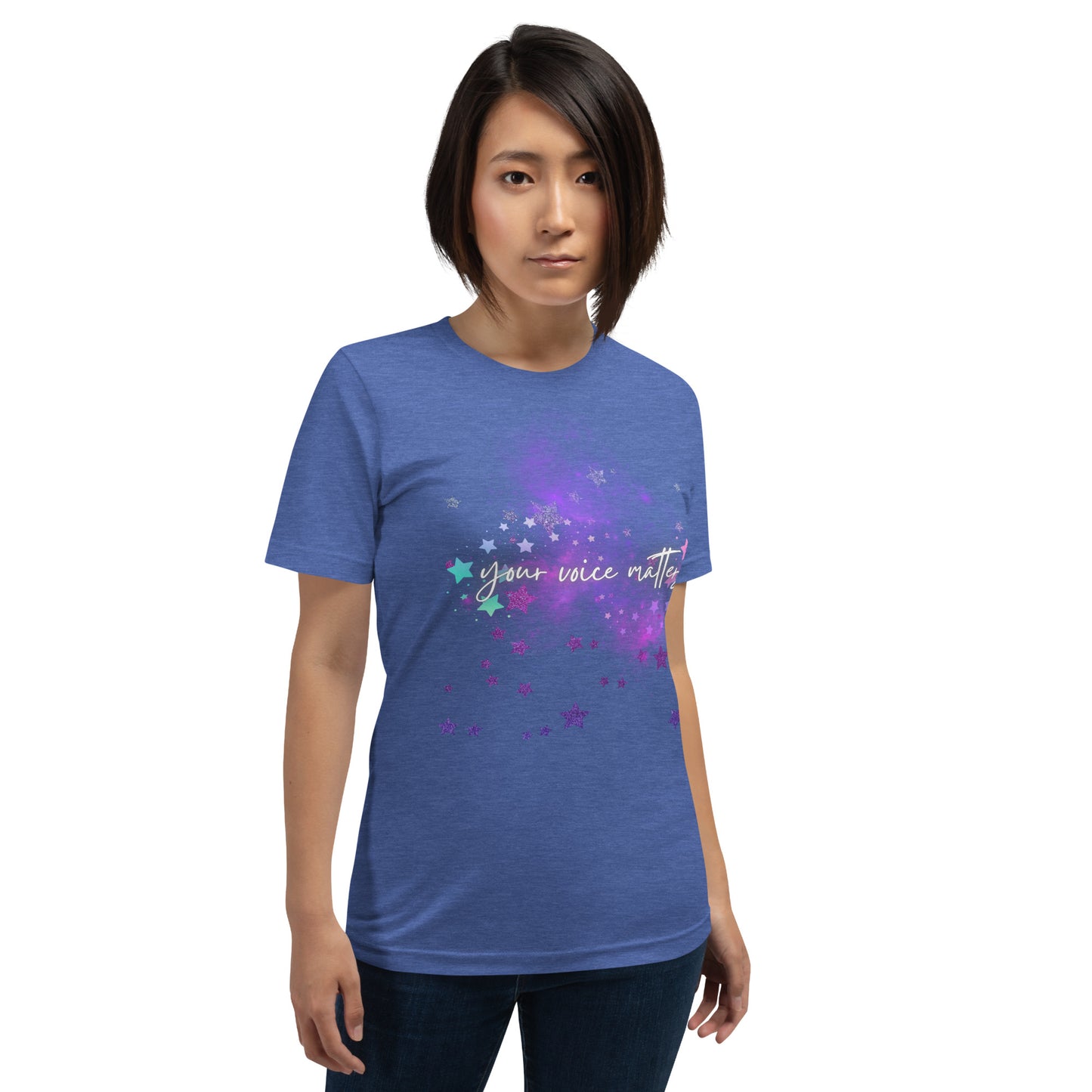 Empowerment Emblem Unisex T-Shirt - Your Voice Matters