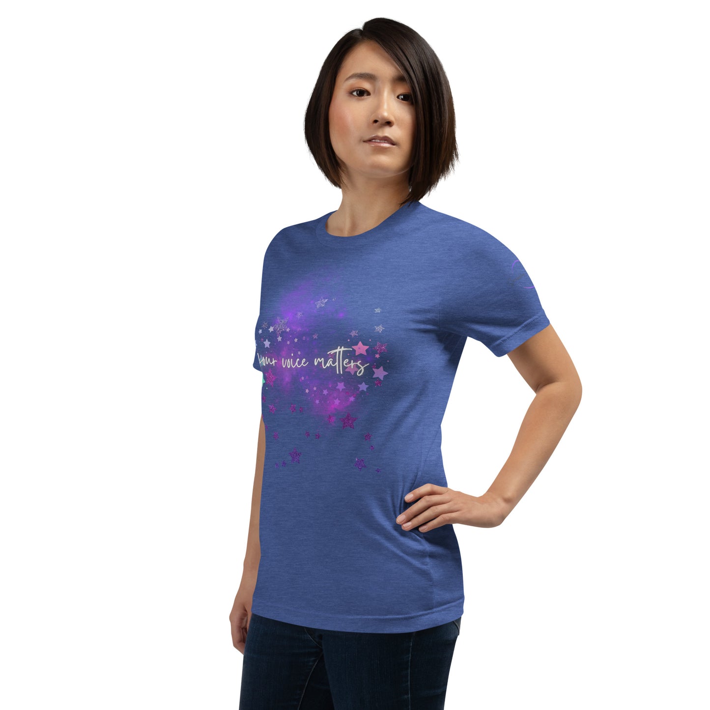 Empowerment Emblem Unisex T-Shirt - Your Voice Matters