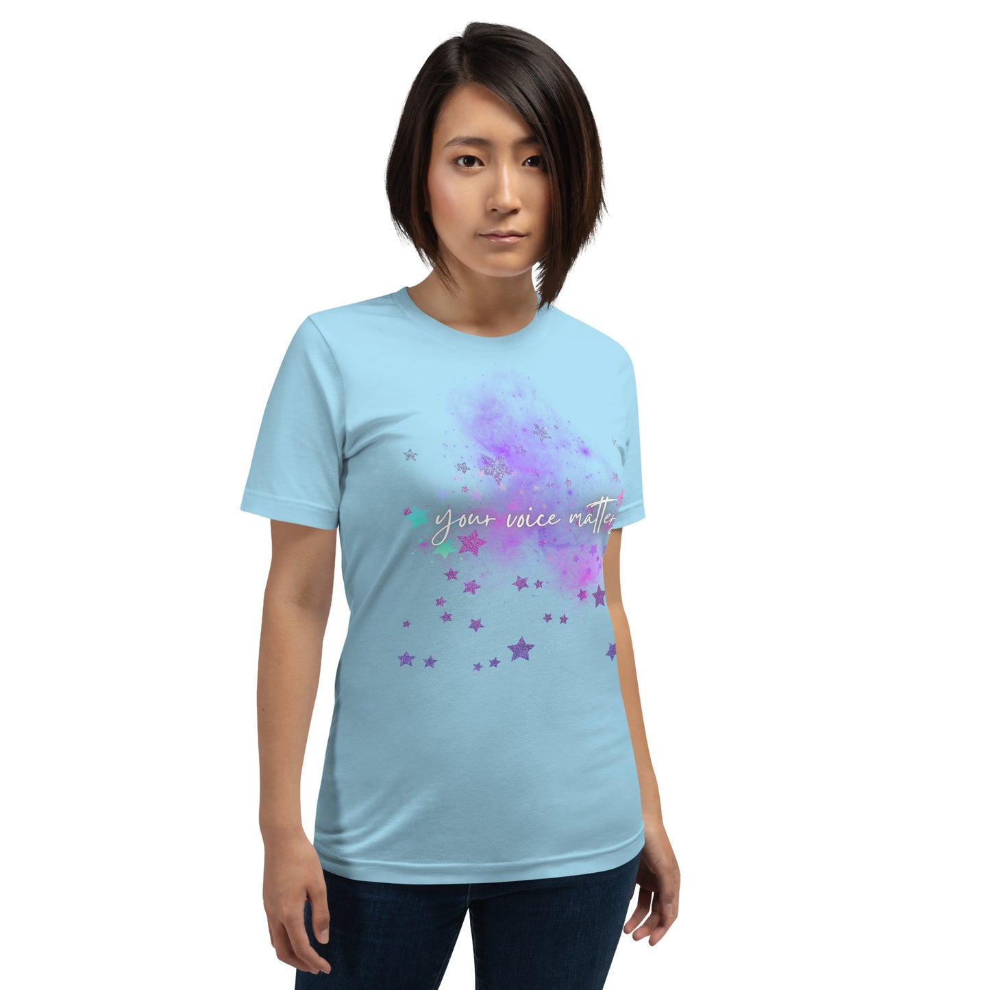 Empowerment Emblem Unisex T-Shirt - Your Voice Matters