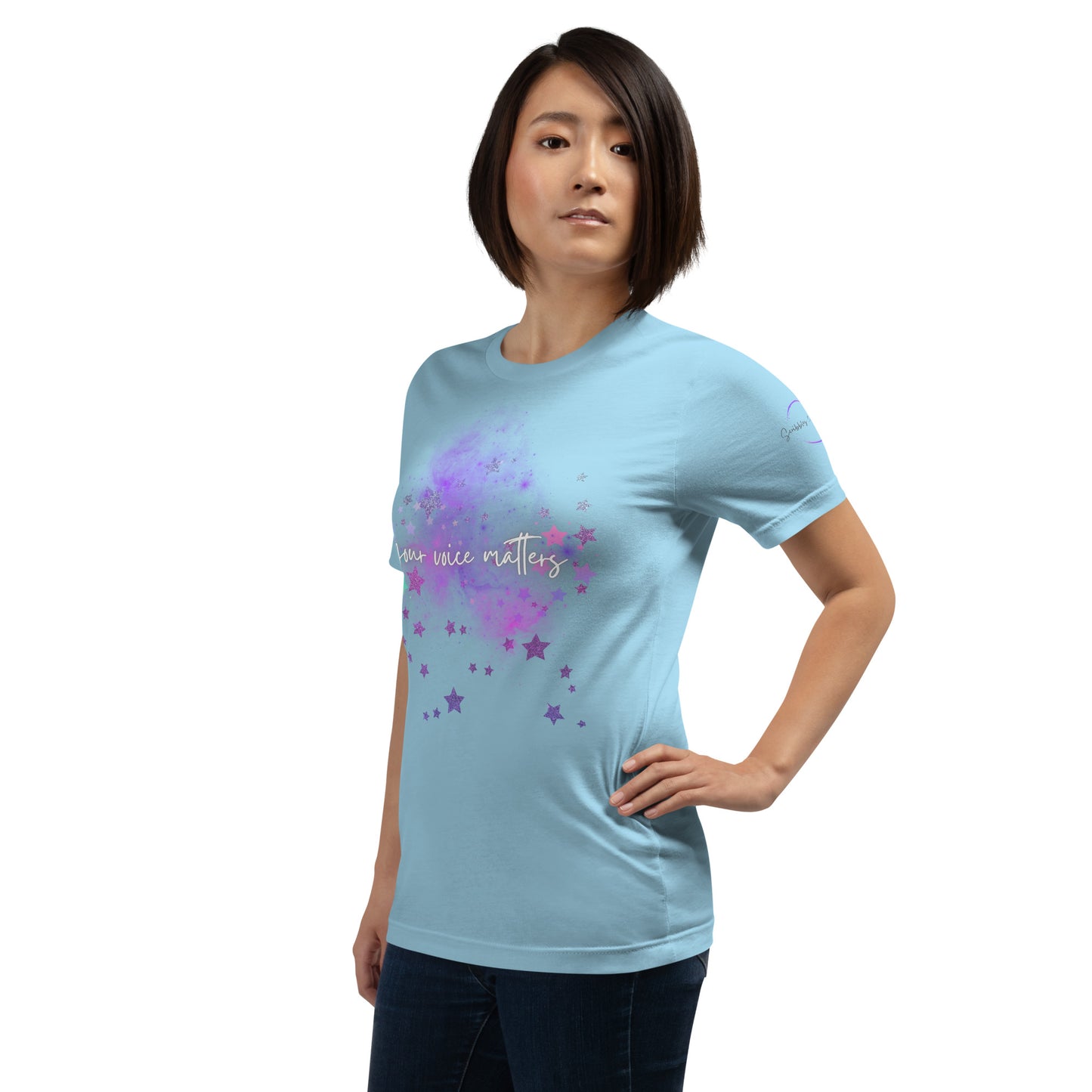 Empowerment Emblem Unisex T-Shirt - Your Voice Matters