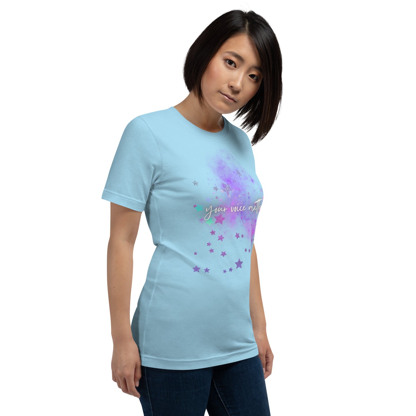 Empowerment Emblem Unisex T-Shirt - Your Voice Matters