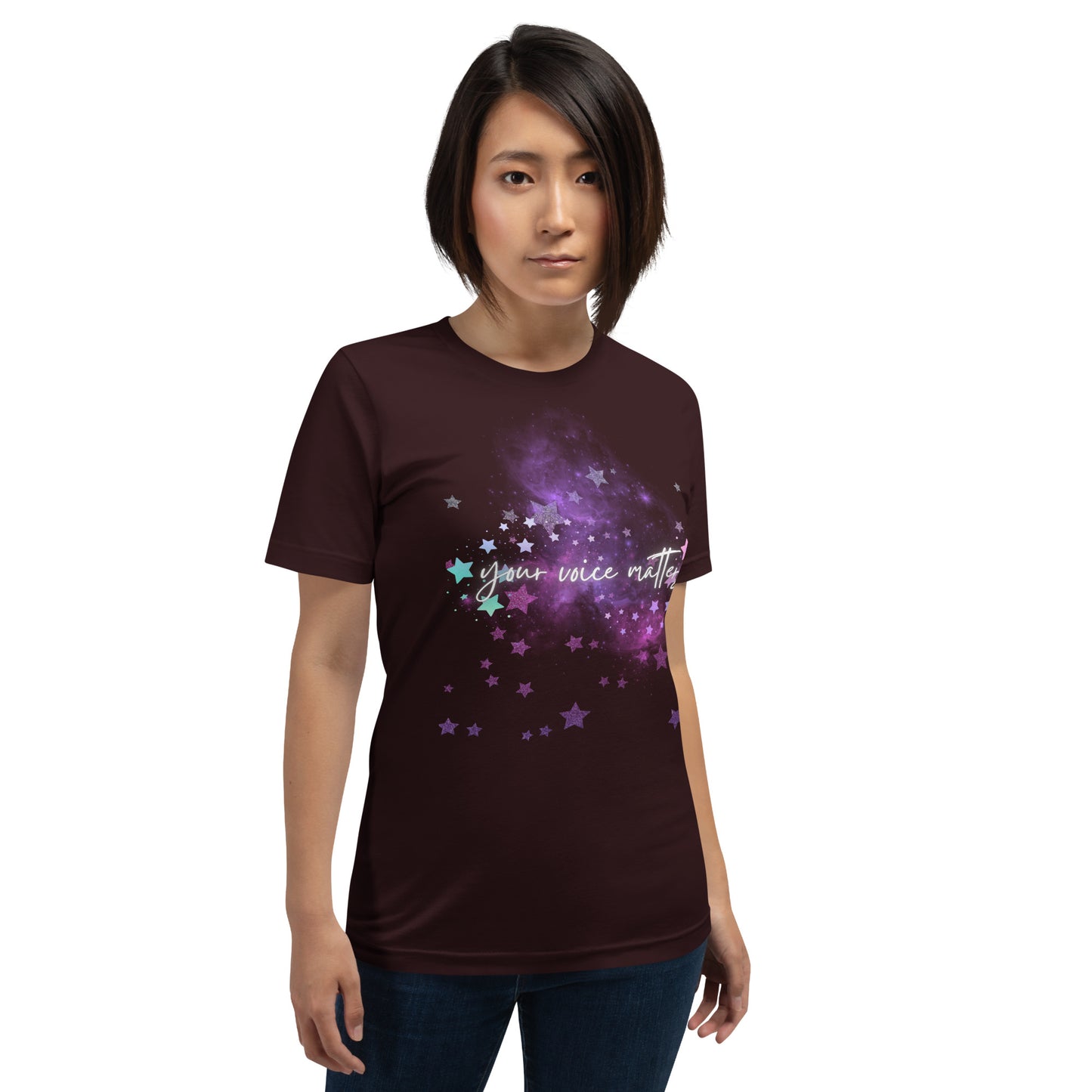 Empowerment Emblem Unisex T-Shirt - Your Voice Matters