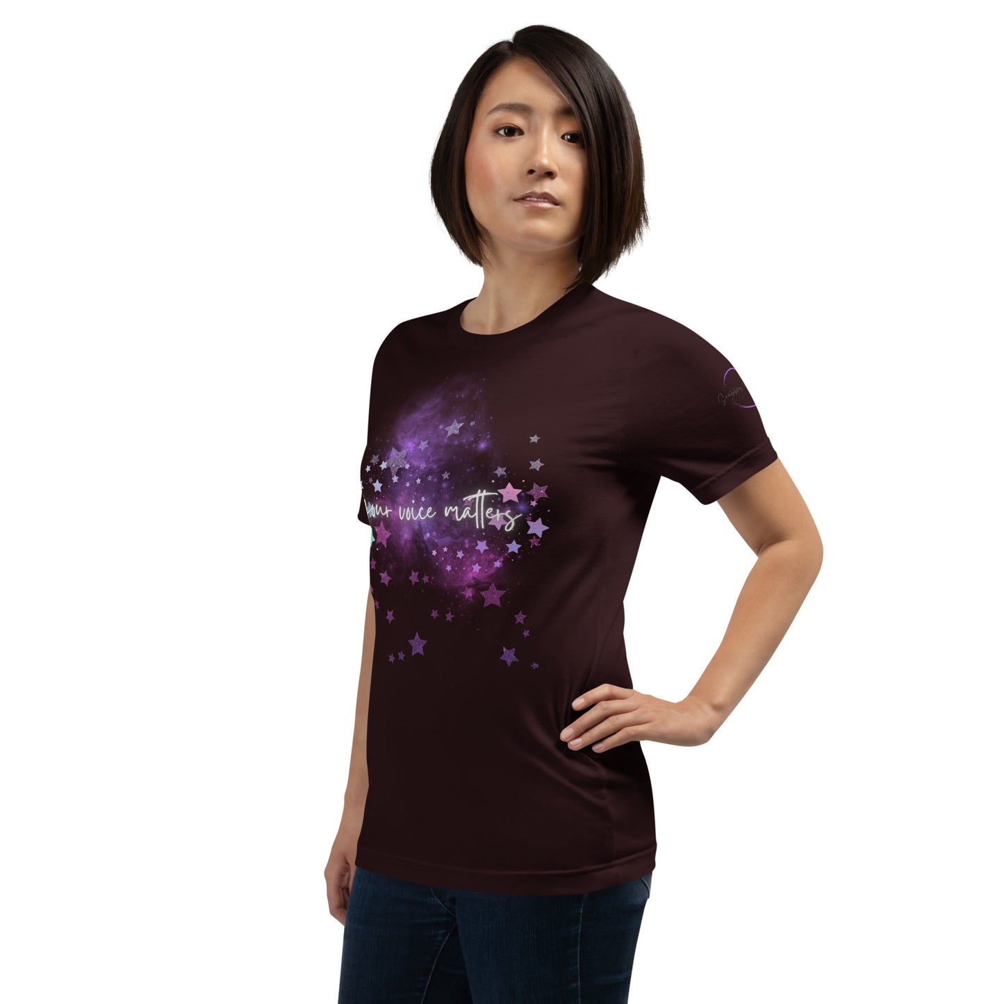 Empowerment Emblem Unisex T-Shirt - Your Voice Matters