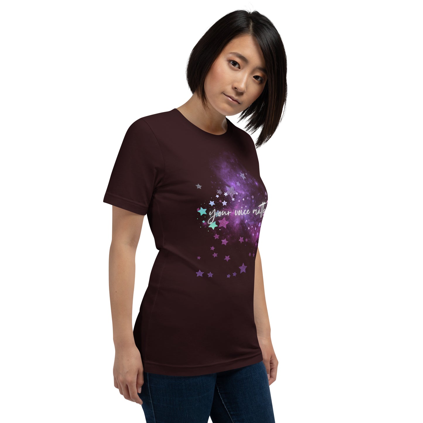Empowerment Emblem Unisex T-Shirt - Your Voice Matters