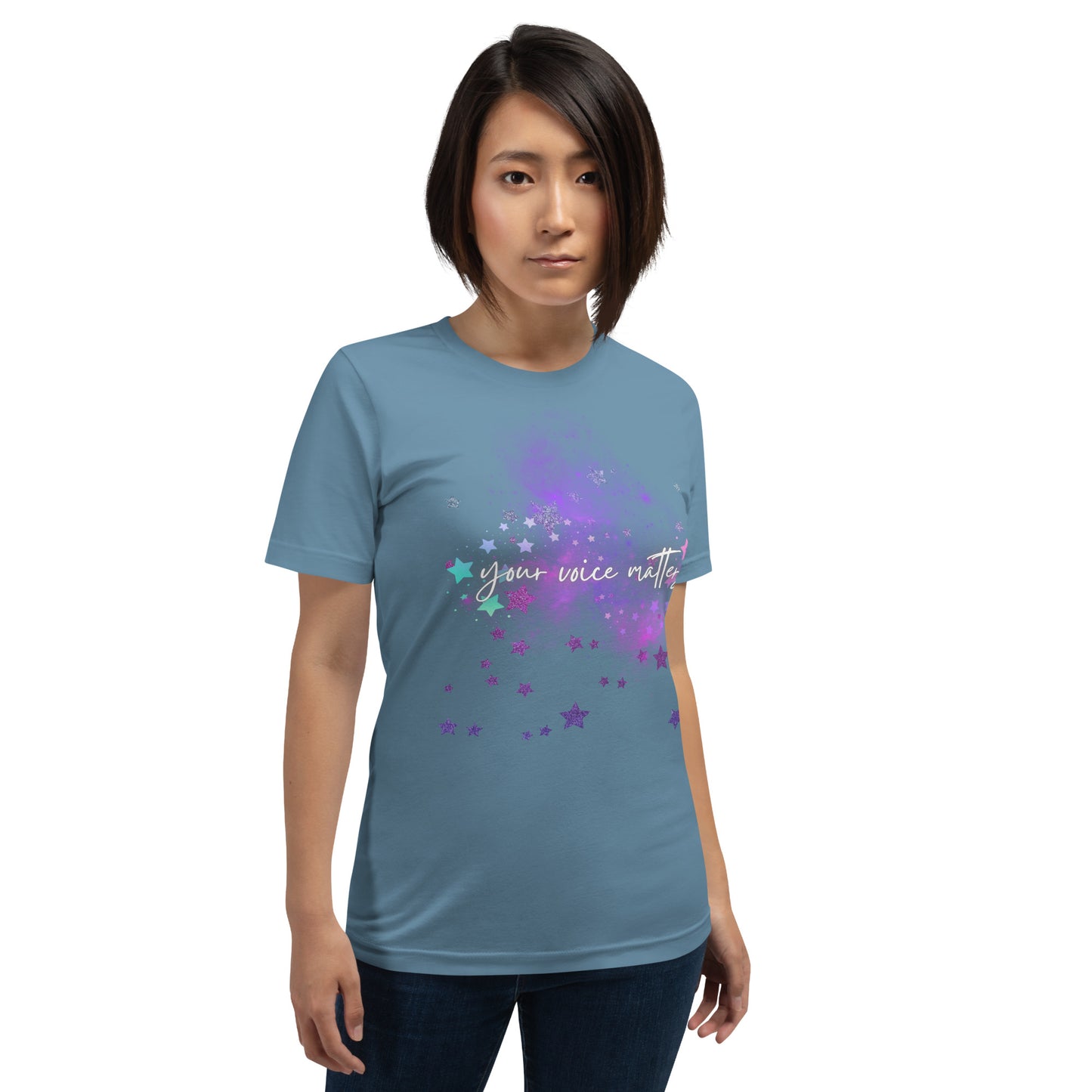 Empowerment Emblem Unisex T-Shirt - Your Voice Matters
