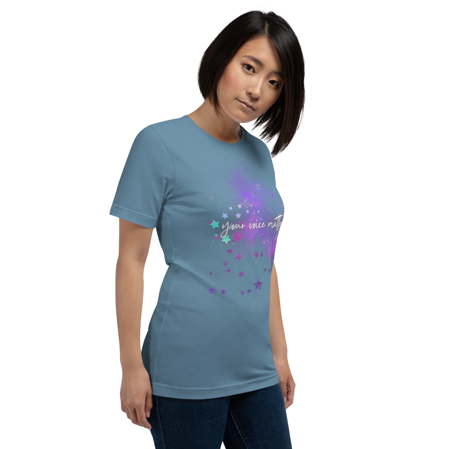 Empowerment Emblem Unisex T-Shirt - Your Voice Matters