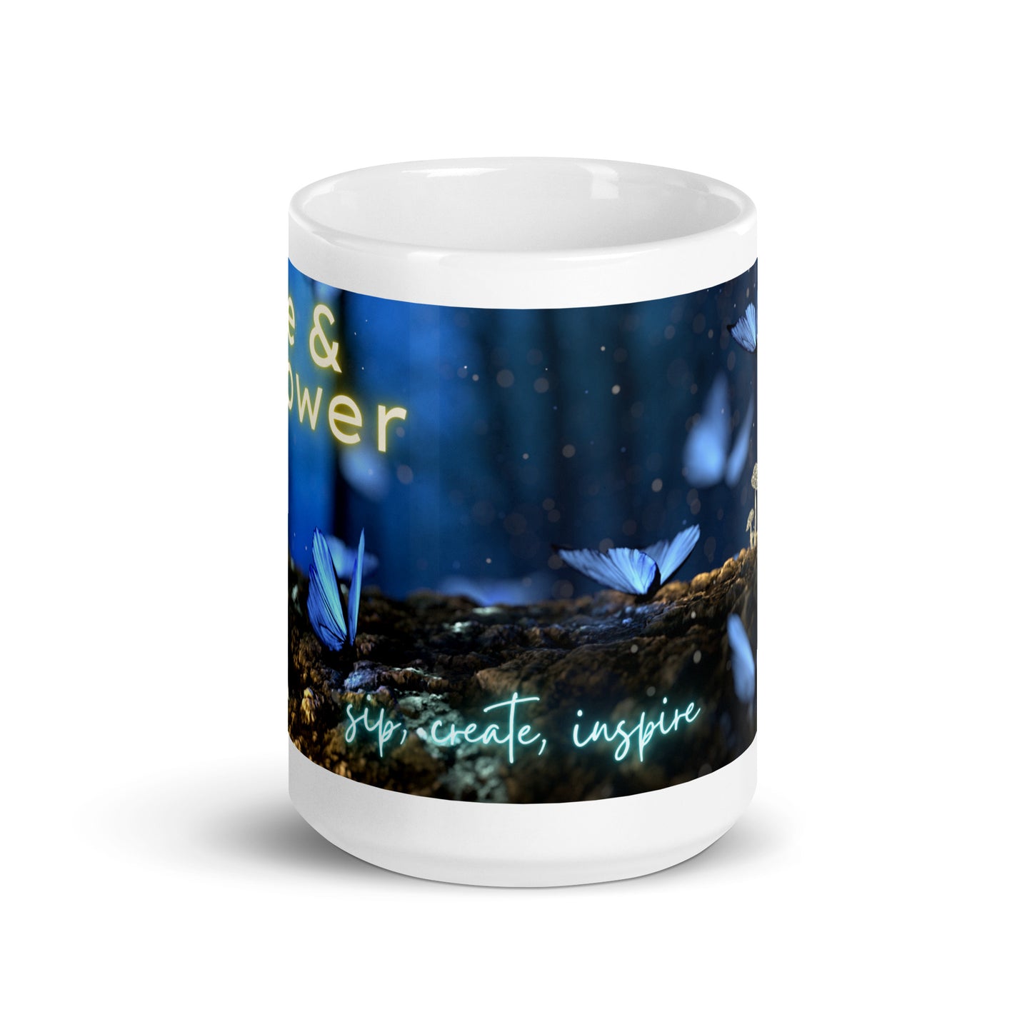 Empowerment Elixir Ceramic Mug: Rise & Inspire