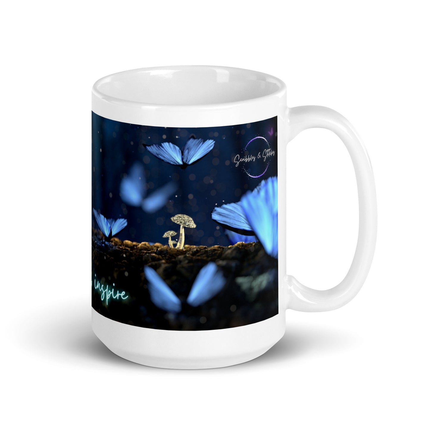Empowerment Elixir Ceramic Mug: Rise & Inspire