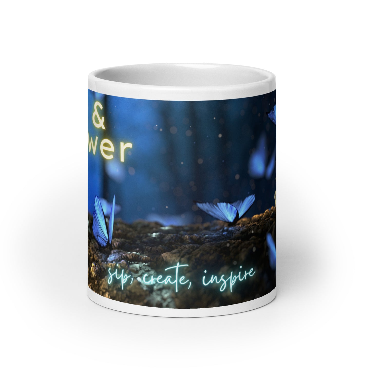 Empowerment Elixir Ceramic Mug: Rise & Inspire