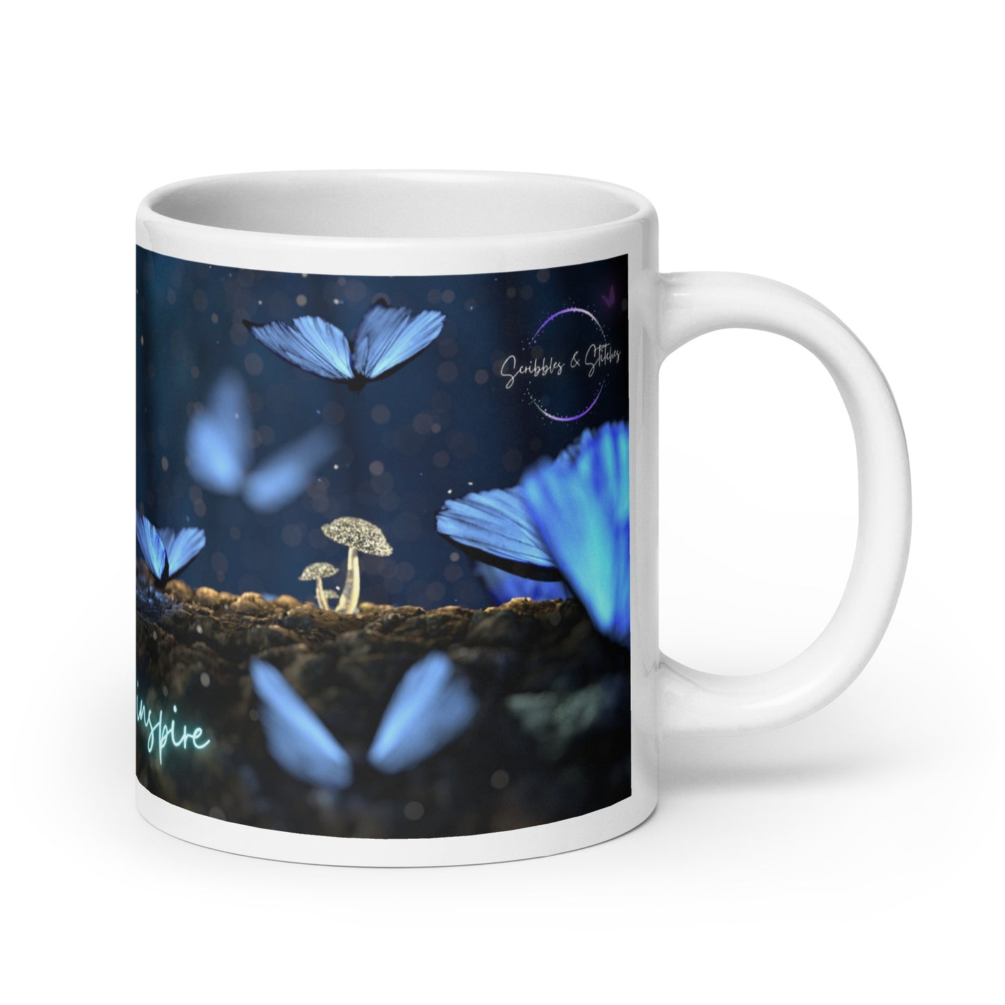 Empowerment Elixir Ceramic Mug: Rise & Inspire