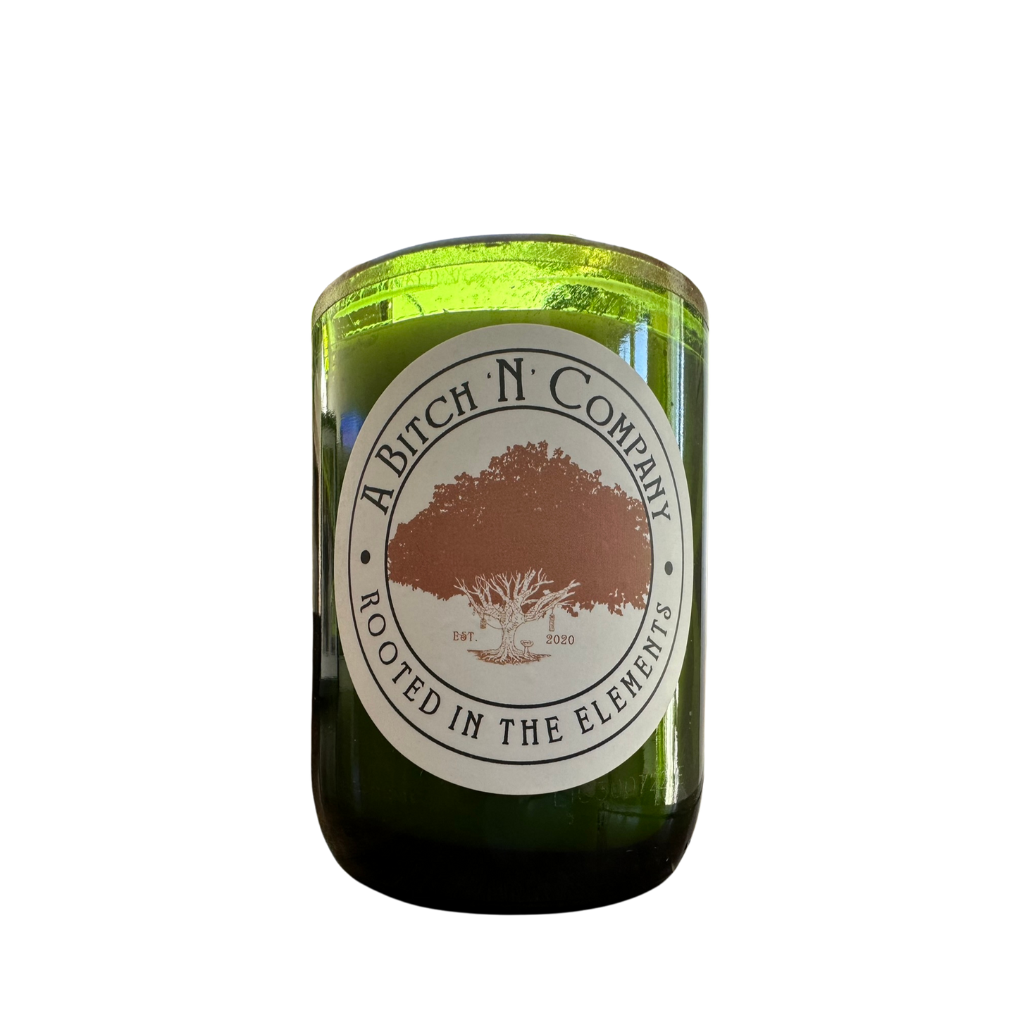 Illuminate Your Space with "A Bitch 'N' Company" - Dad's Clean Ride Candle