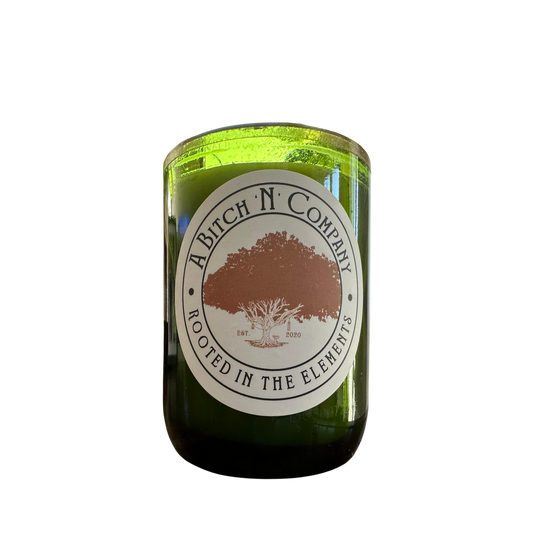 Illuminate Your Space with "A Bitch 'N' Company" - Dad's Clean Ride Candle