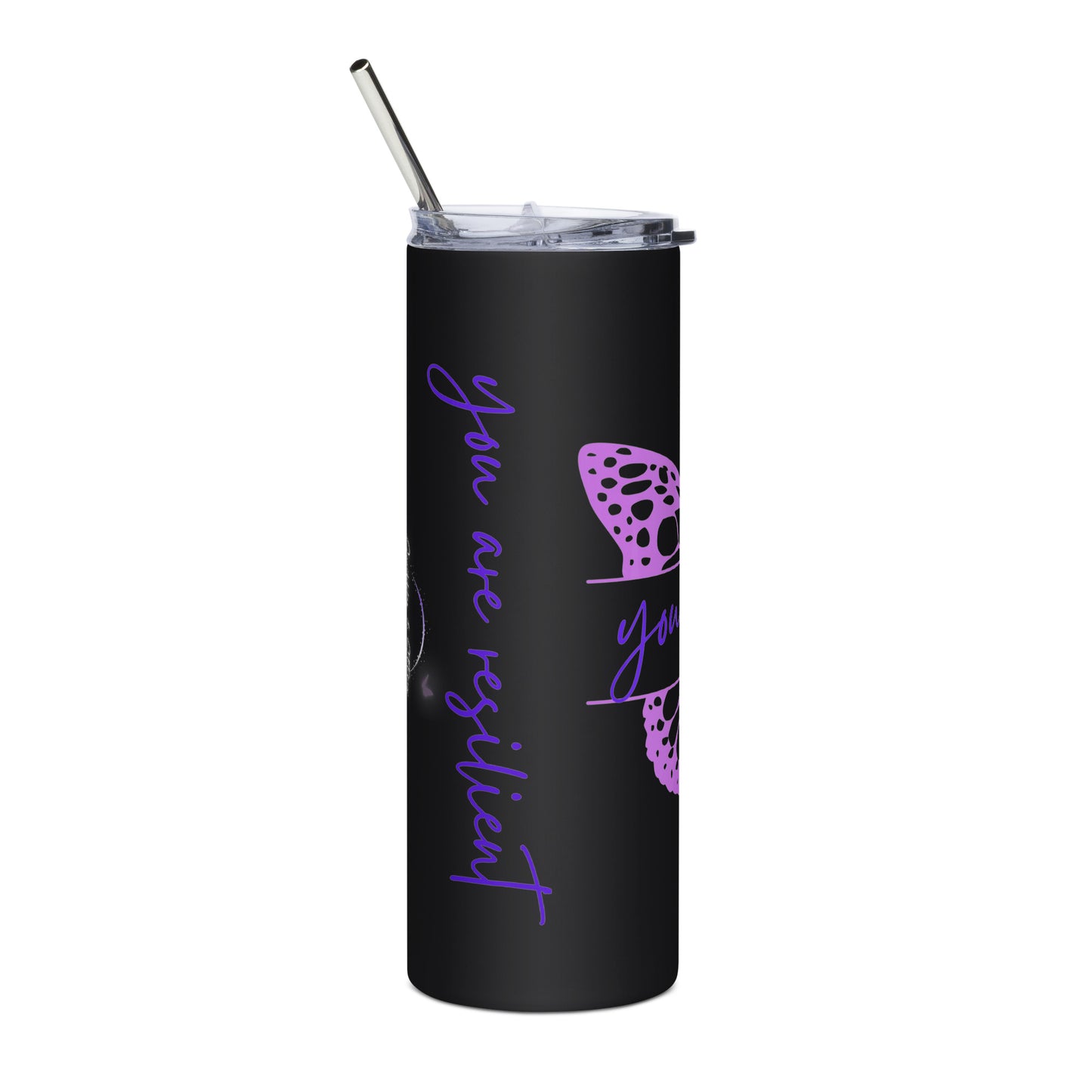 Powerful Presense Stainless Steel Tumbler - You Are Powerful & Resilient