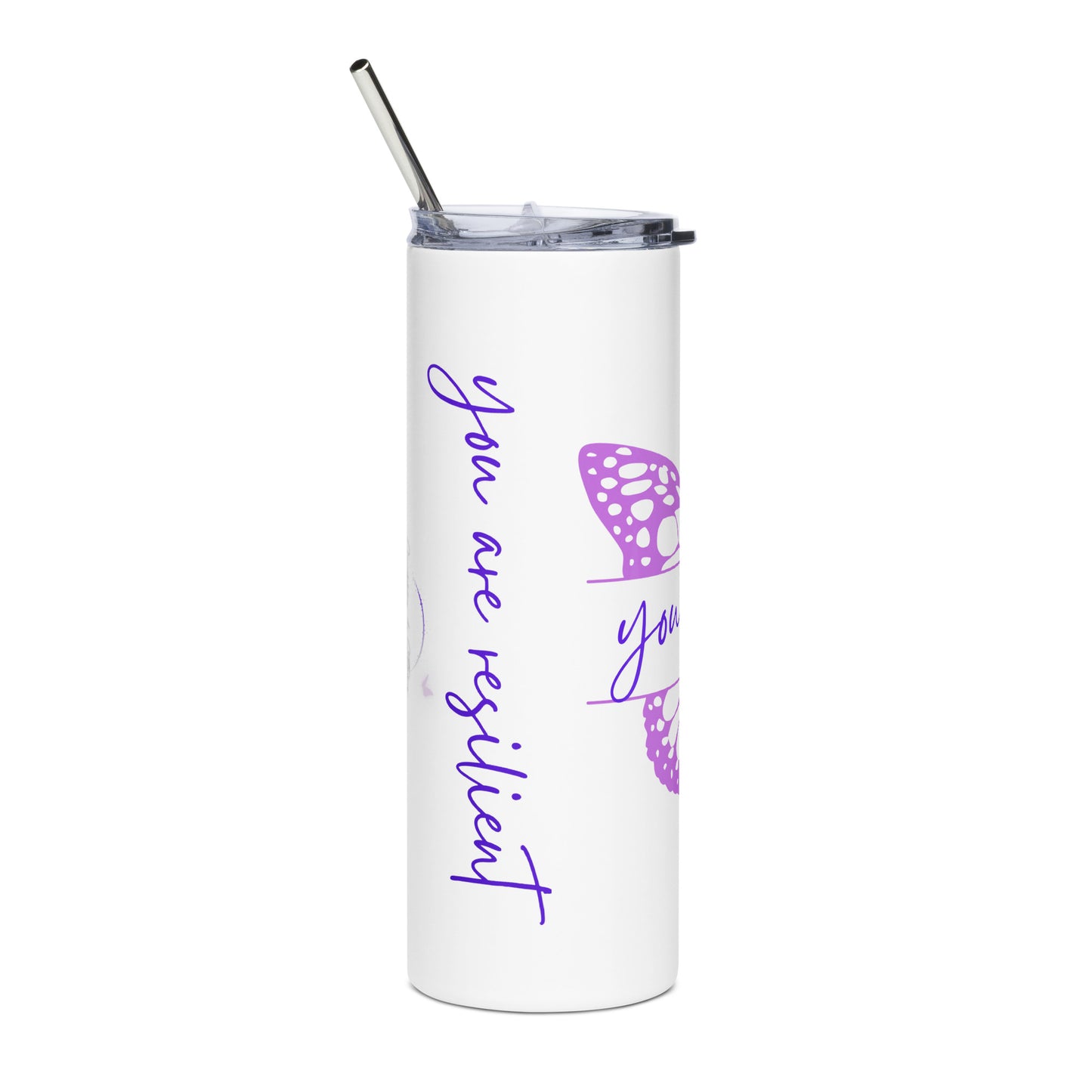 Powerful Presense Stainless Steel Tumbler - You Are Powerful & Resilient