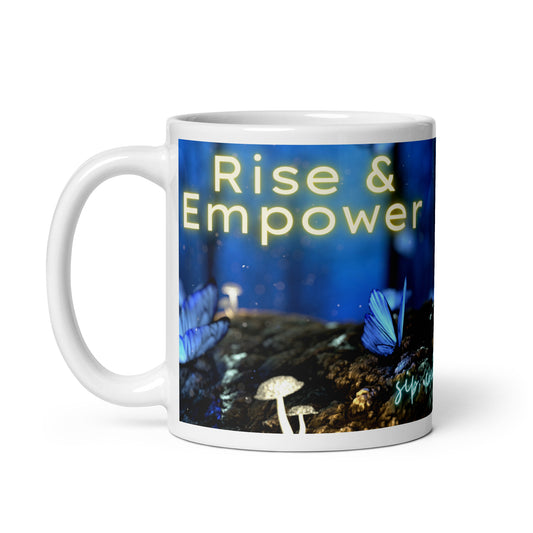 Empowerment Elixir Ceramic Mug: Rise & Inspire