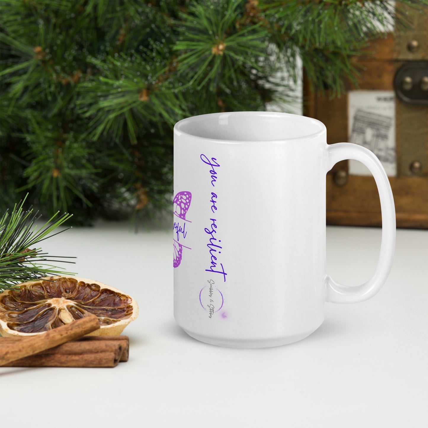 Powerful Resilience Coffee Mug - Brewed to Empower Your Day